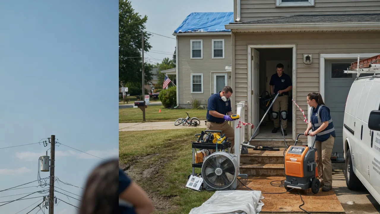 Water Damage Repair in Woodland, PA near me